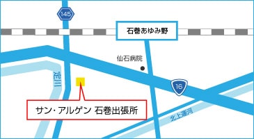 石巻出張所MAP